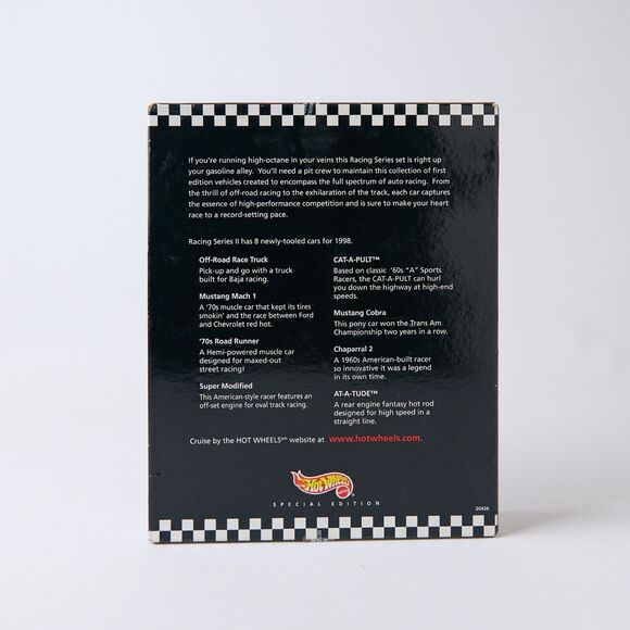 Hot Wheels 1998 Special Edition Racing Series II Toys R Us 50 Years SEALED 8 car - Picture 3 of 8